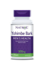 Natrol Yohimbe Bark, 500 mg, Capsules, 90 capsules