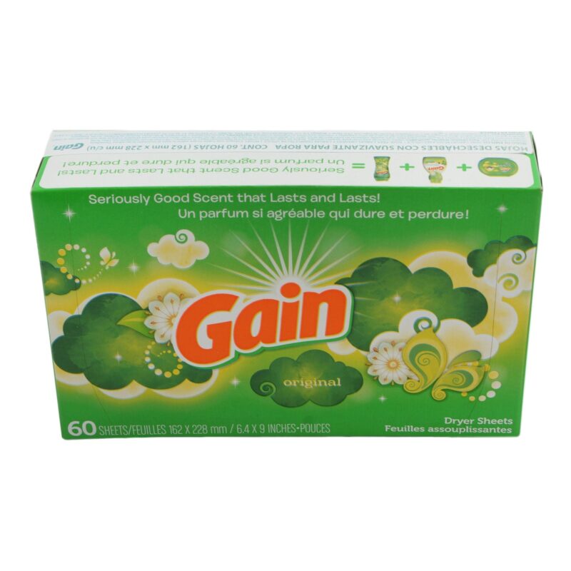 Gain Dryer Sheets, Original, 60 ct - Image 2