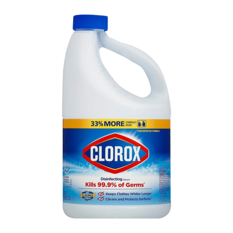 Clorox Bleach, Disinfecting, 2.53 qt (81 fl oz) 2.40 l - Image 3