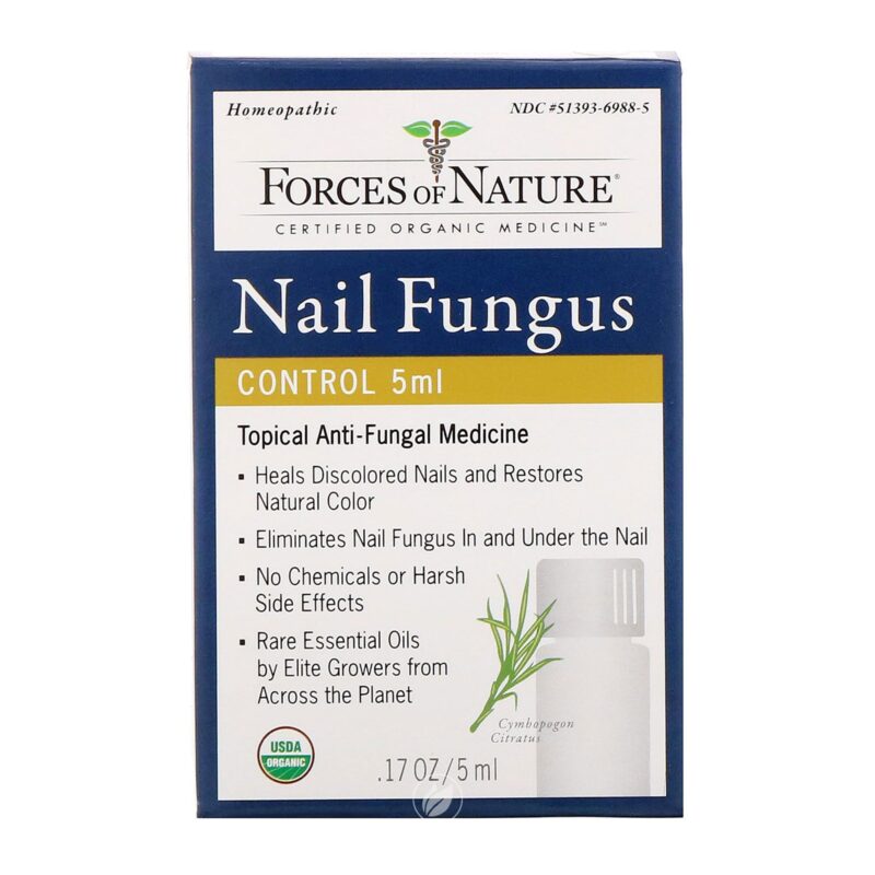 Forces Of Nature Anti-Fungal Remedy, Organic, Nail Fungus, 5 ml (0.17 fl oz) - Image 5