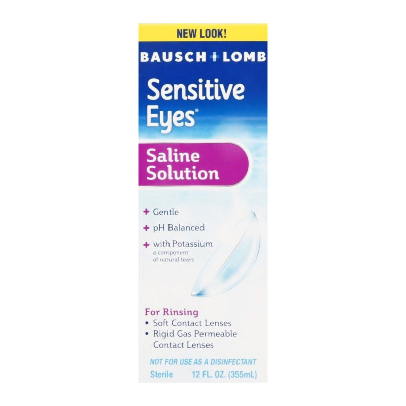 Sensitive Eyes Saline Solution, 12 fl oz (355 ml) - Image 3