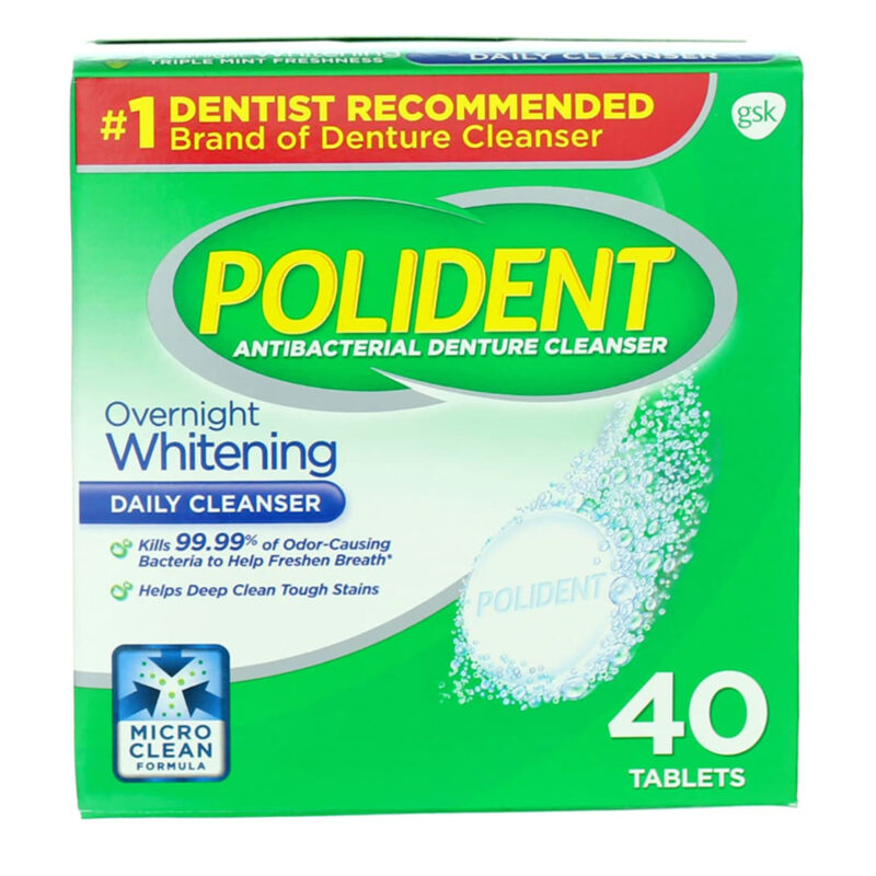 Polident Overnight  - 40ct - Image 6