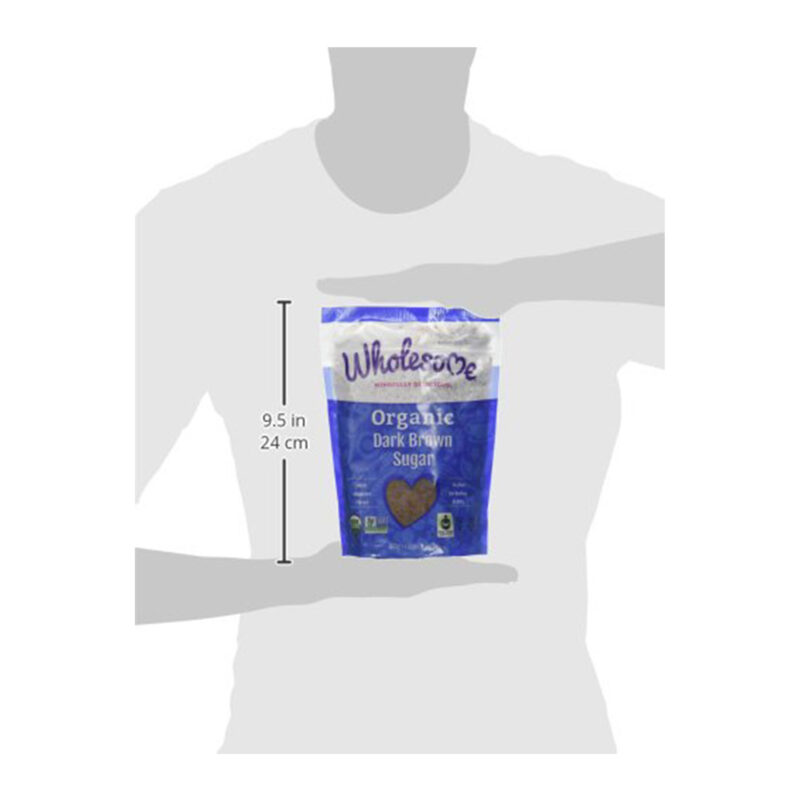 Wholesome Sweeteners, Organic Dark Brown Sugar, 1.5 lbs (680 g) - Image 5