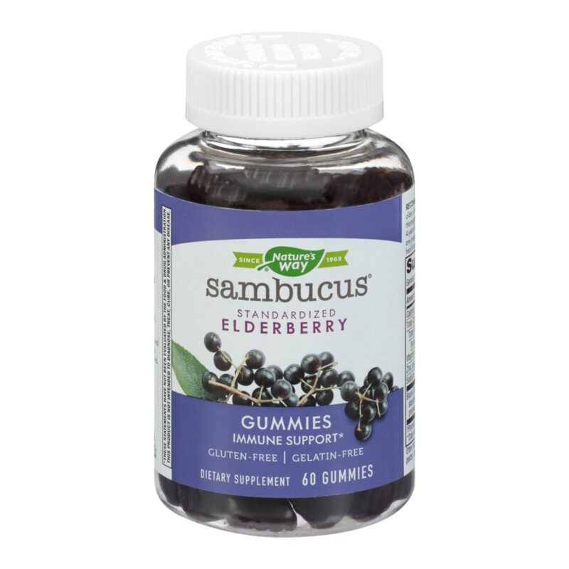 Nature's Way Elderberry, Gummies, 60 gummies - Image 6