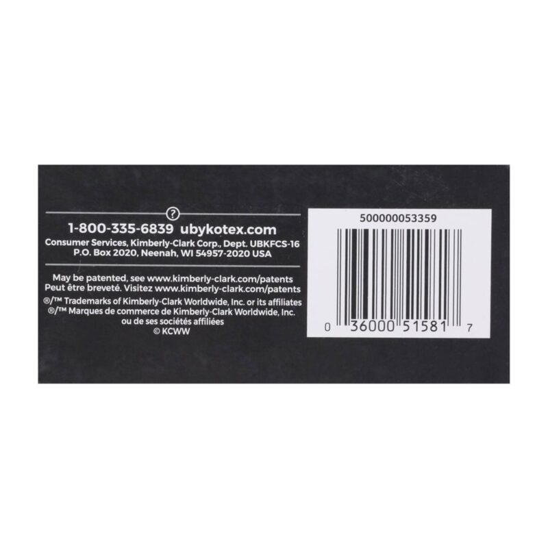 U BY KOTEX Tampons, Unscented, Super, Compact, 16 tampons - Image 5