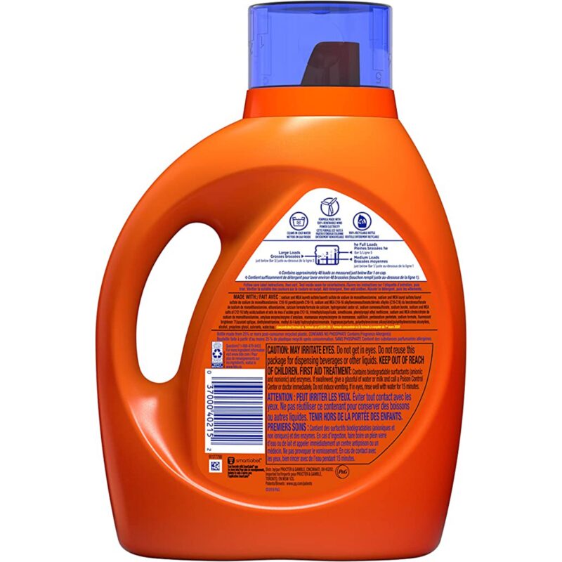 Tide Detergent, Original, 2.04 l (2.15 us qt) 69 fl oz liq - Image 2