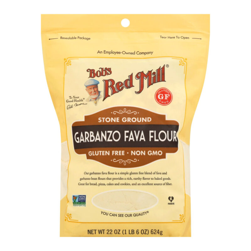 Bob's Red Mill Gluten Free Garbanzo Fava Flour, 22 Oz