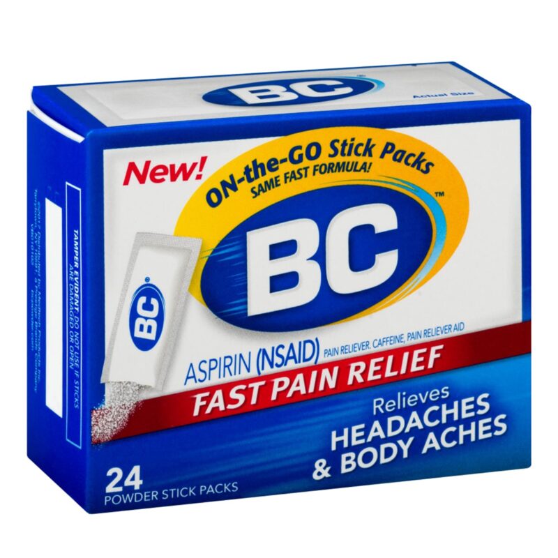 Bc Fast Pain Relief, Powder Stick Packs, 24 packs - Image 2