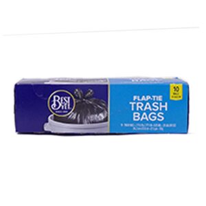 Best Yet Flap-Tie Trash Bags - 10 Ct