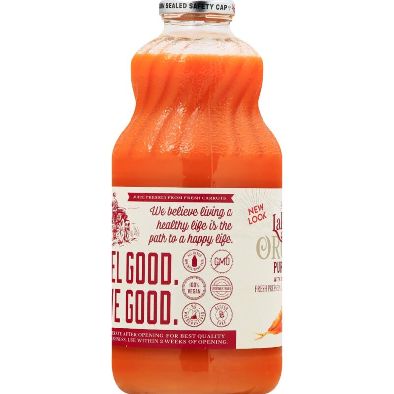 Lakewood Pressed Juice, Organic, Pure Carrot - Image 5