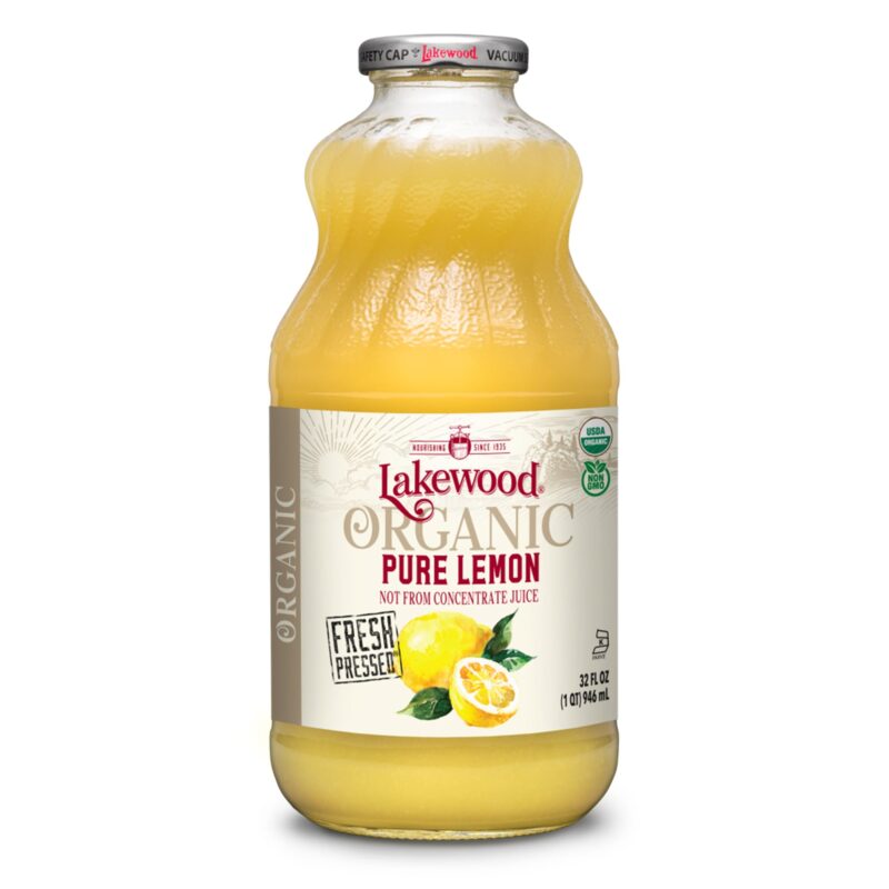 Lakewood Organic Pure Lemon Juice - Image 3