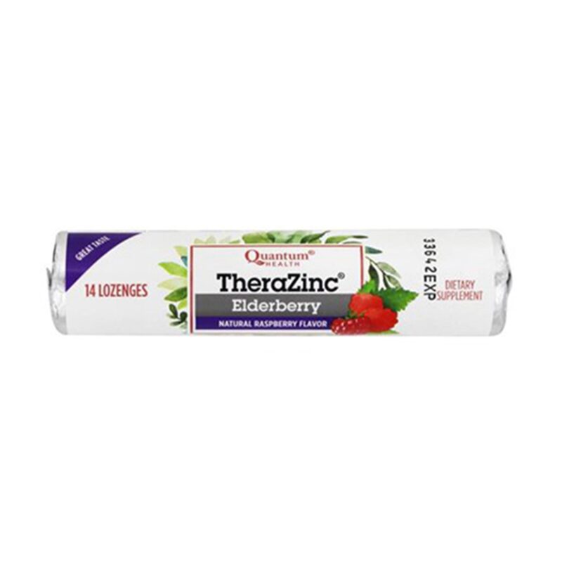 Quantum Health Lozenges, Elderberry, Raspberry Flavor, 14 lozenges - Image 4