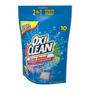 Oxi Clean Stain Fighter, 2 in 1, Power Paks, 10 paks [8.8 oz (250 g)