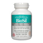 BioSil by Natural Factors, Hair, Skin, Nails, Supports Healthy Growth and Strength, Vegan Collagen, Elastin and Keratin Generator, 120 Capsules