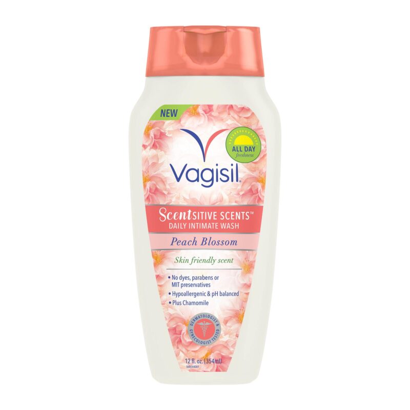 Vagisil Daily Intimate Wash, Peach Blossom - 12 Oz - Image 4