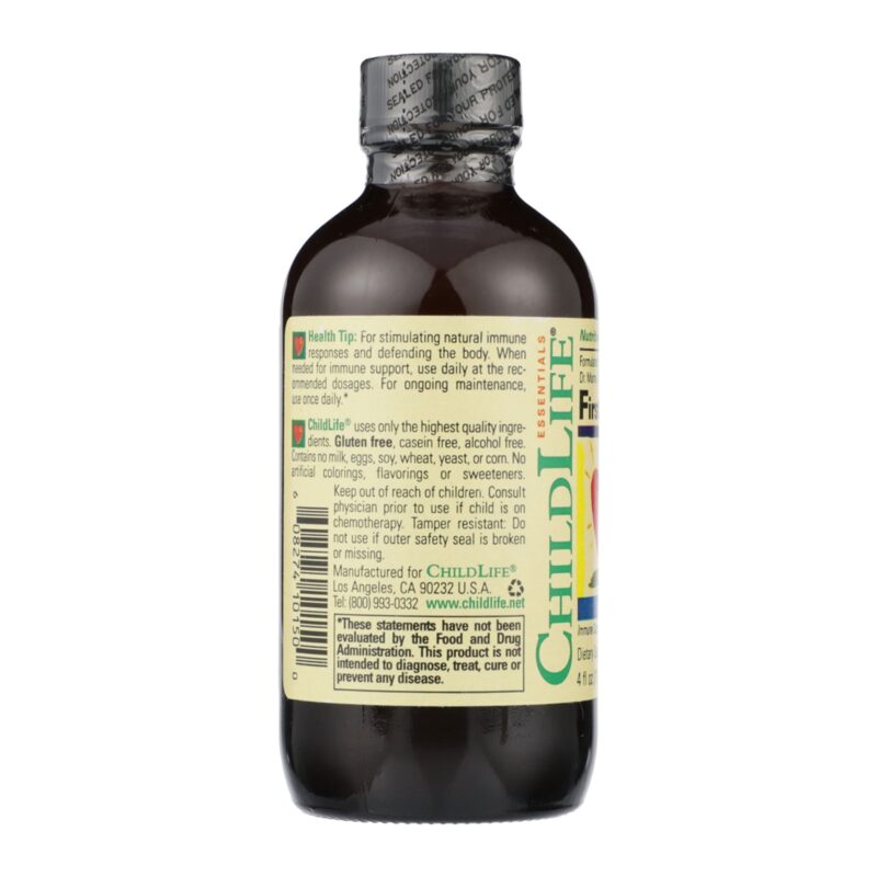 ChildLife First Defense, Immune Formula, 4 fl oz (118.5 ml) - Image 2