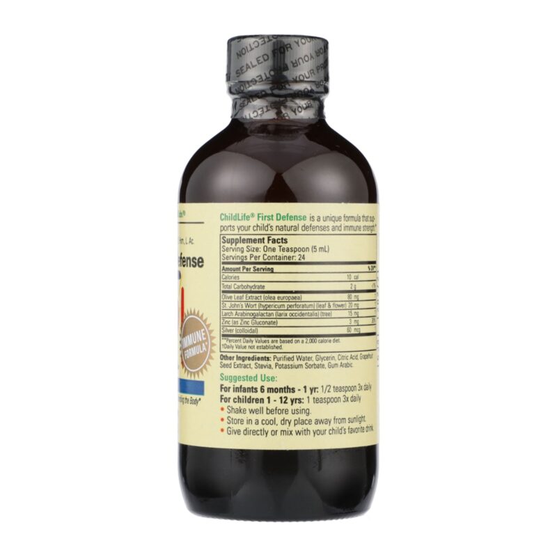 ChildLife First Defense, Immune Formula, 4 fl oz (118.5 ml) - Image 3