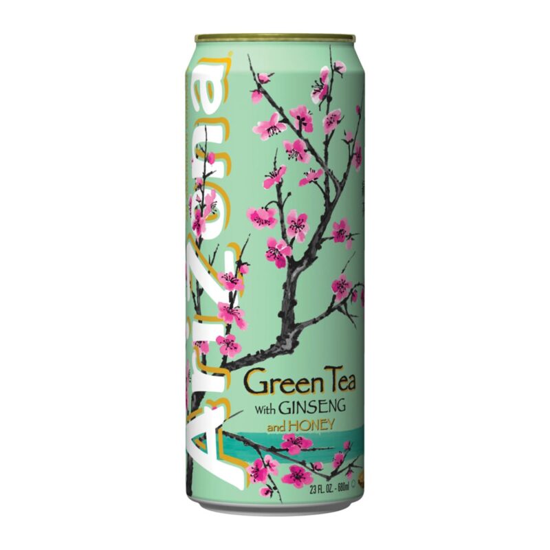 Arizona Green Tea with Ginseng & Honey, 23 Fl Oz - Image 4