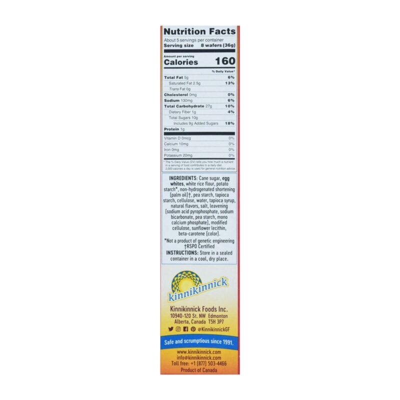 Kinnikinnick Vanilla Wafers, 6.3 Oz - Image 3