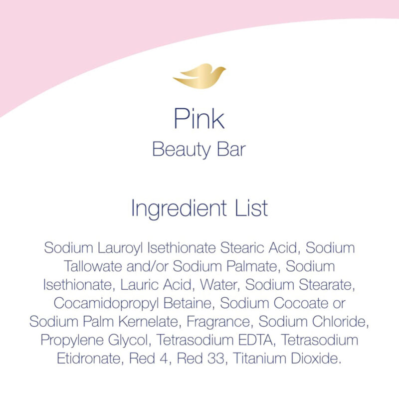 Dove Beauty Bar, with Deep Moisture, Pink, 2 - 4 oz (113 g) bars [8 oz (226 g)] - Image 8