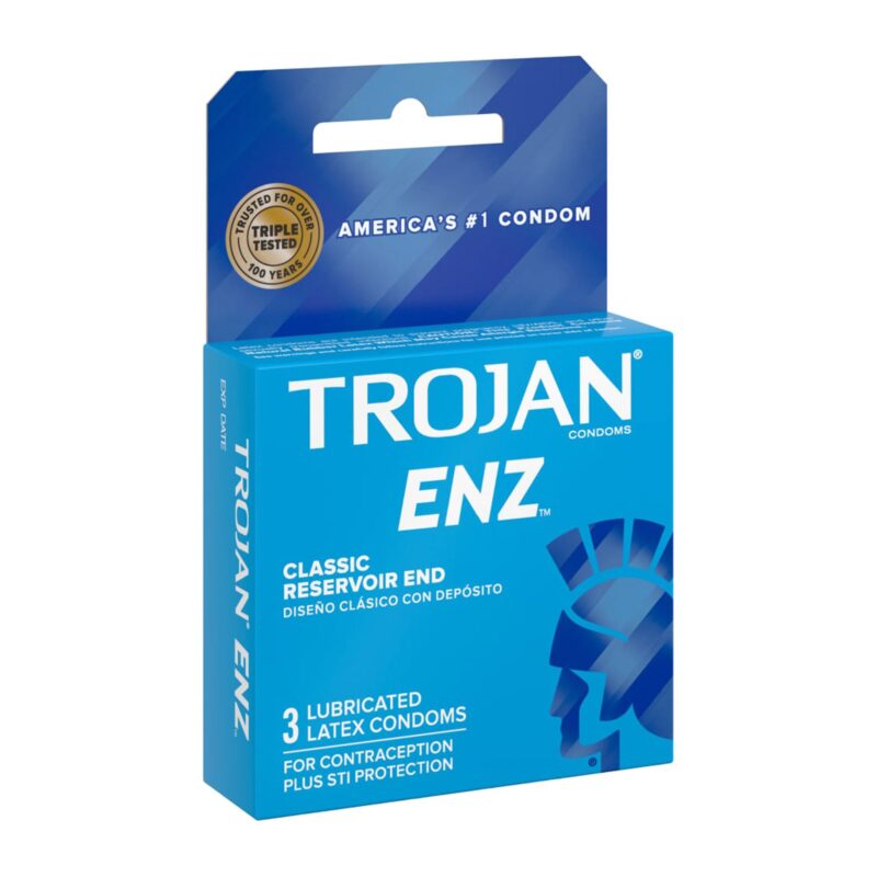 Trojan Condoms, Latex, Premium Lubricant, 3 condoms - Image 2