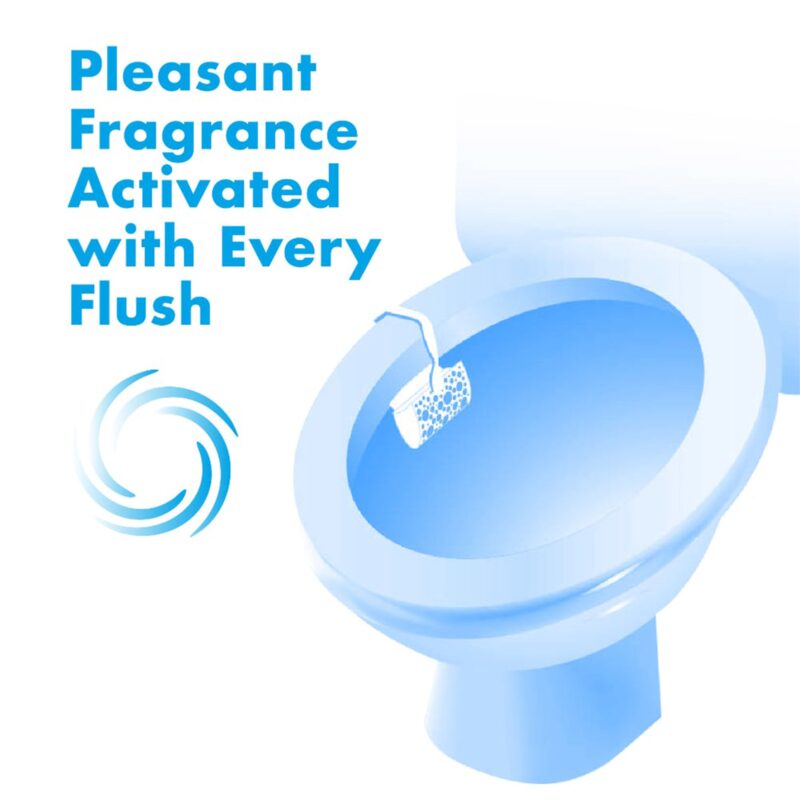Bowl Fresh Clean Scent Toilet Deodorizer and Cleaner 1.76 oz Tablet - Image 4