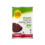 Wild Harvest Kidney Beans, Organic, Dark Red, 15 Oz (425 g)