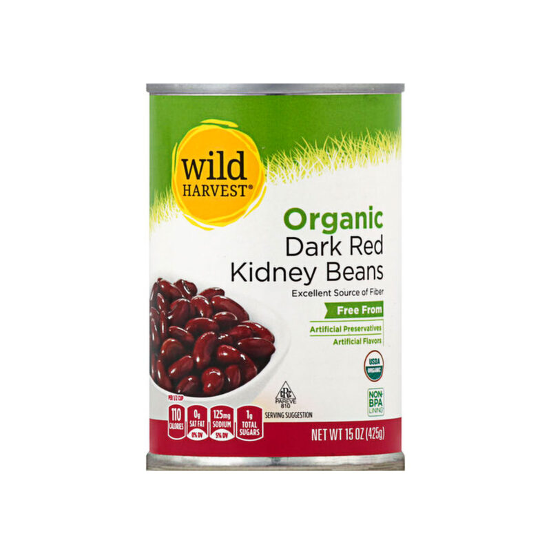 Wild Harvest Kidney Beans, Organic, Dark Red, 15 Oz (425 g) - Image 3
