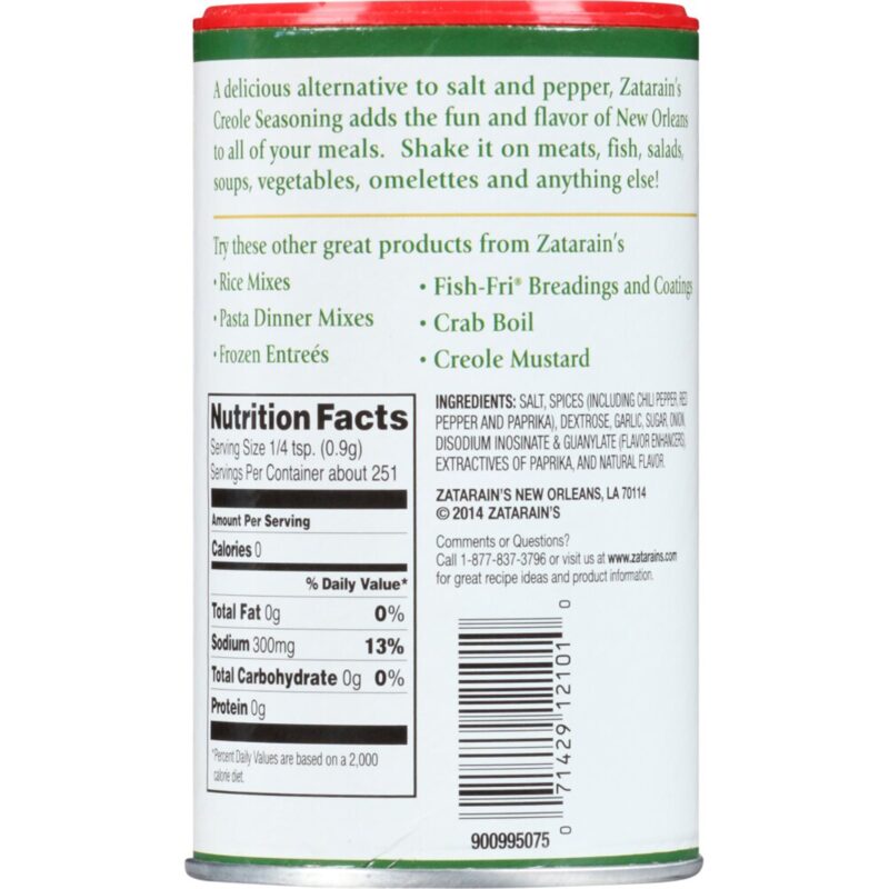 Zatarain's, New Orleans Style Creole Seasoning - Image 2