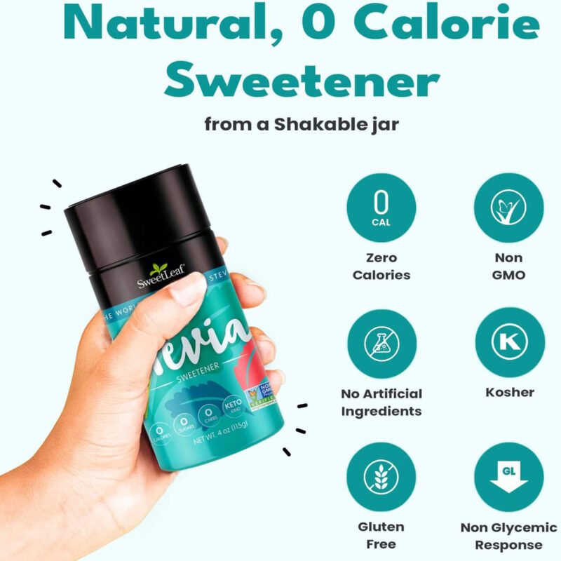Sweet Leaf Stevia Sweetener, 4 Oz - Image 3