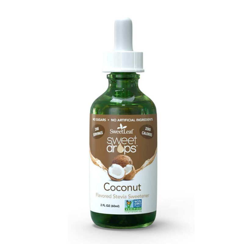 Wisdom Natural Sweetleaf Coconut Liquid Stevia 2 Fl Oz