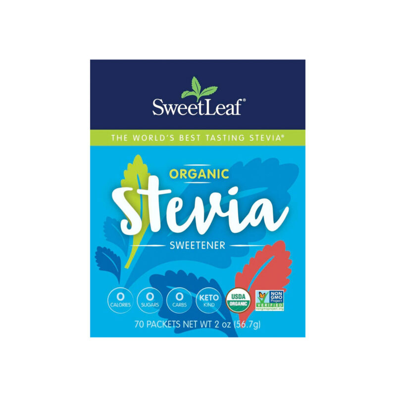 SweetLeaf Sweetener Organic Stevia Sweetener, 70 Packets - Image 5