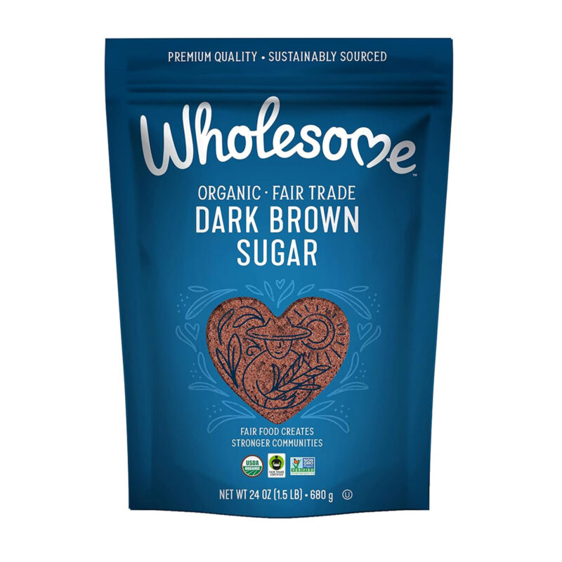 Wholesome Sweeteners, Organic Dark Brown Sugar, 1.5 lbs (680 g) - Image 6