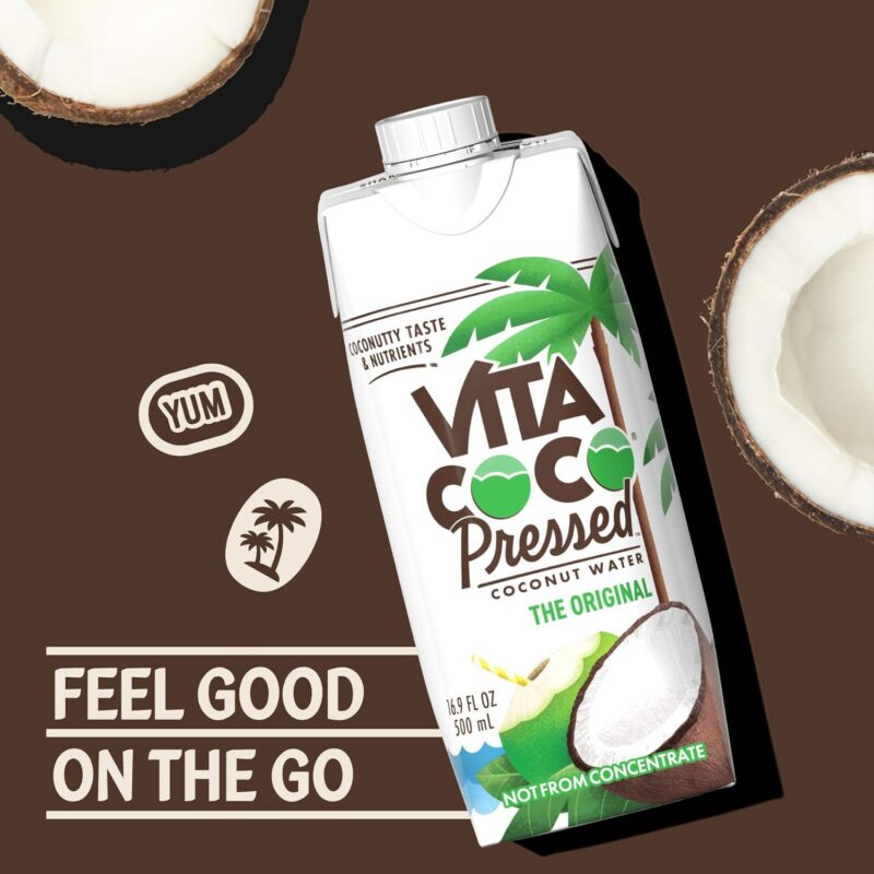 Vita Coco Coconut Water with Pressed Coconut, 16.9 Fl Oz - Image 7