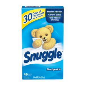 Snuggle Fabric Conditioner, Blue Sparkle, 40 sheets