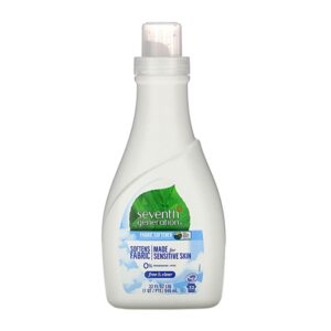 Seventh Generation Fabric Softener, Free & Clear, 32 fl oz liq (1 qt) 946 ml