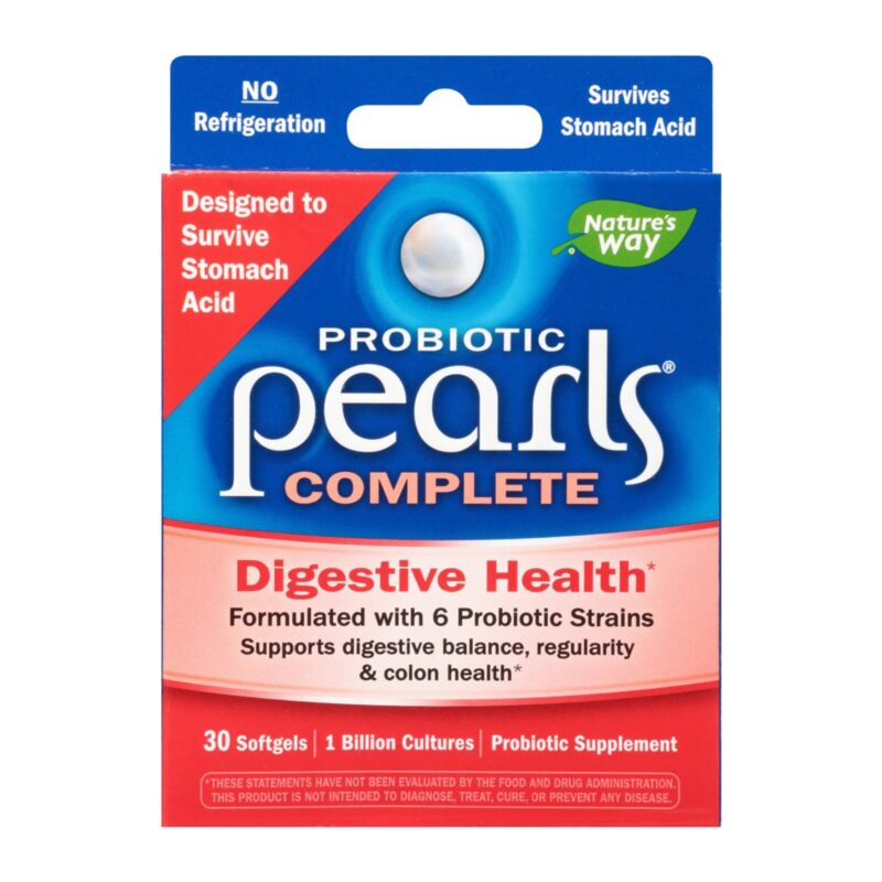 Nature's Way Probiotic Pearls Complete - 30 Softgels - Image 6
