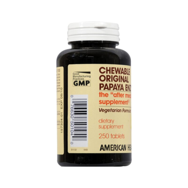 American Health Papaya Enzyminte Original - 250 Tb - Image 4