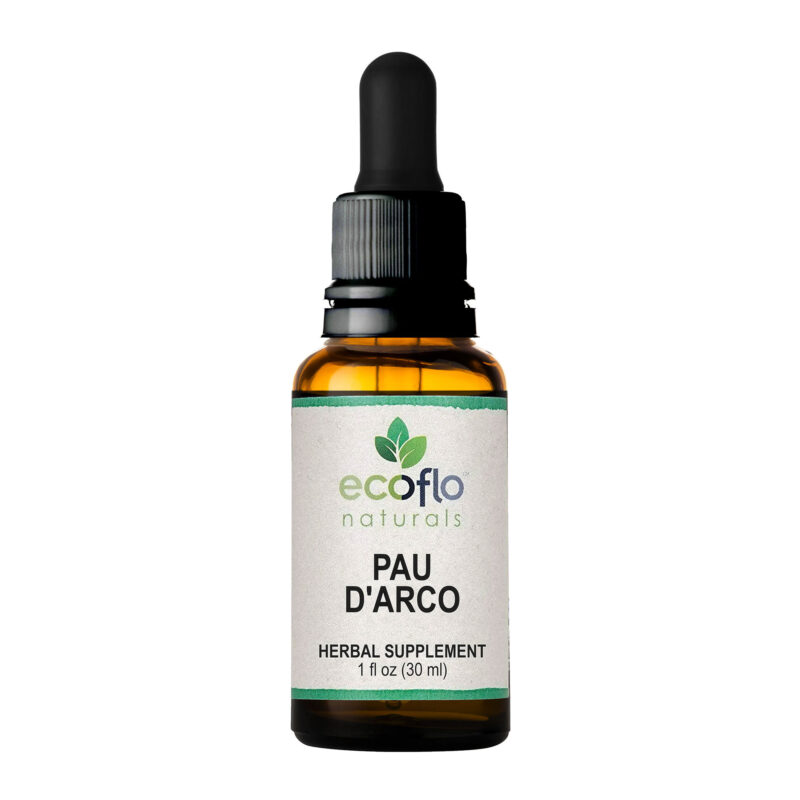 Ecoflo Naturals Pau D'Arco, 1 Fl Oz (30 mL) Liquid - Image 3