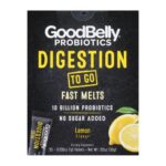 GoodBelly Digestion Fast Melts Lemon Flavor Probiotics Powder