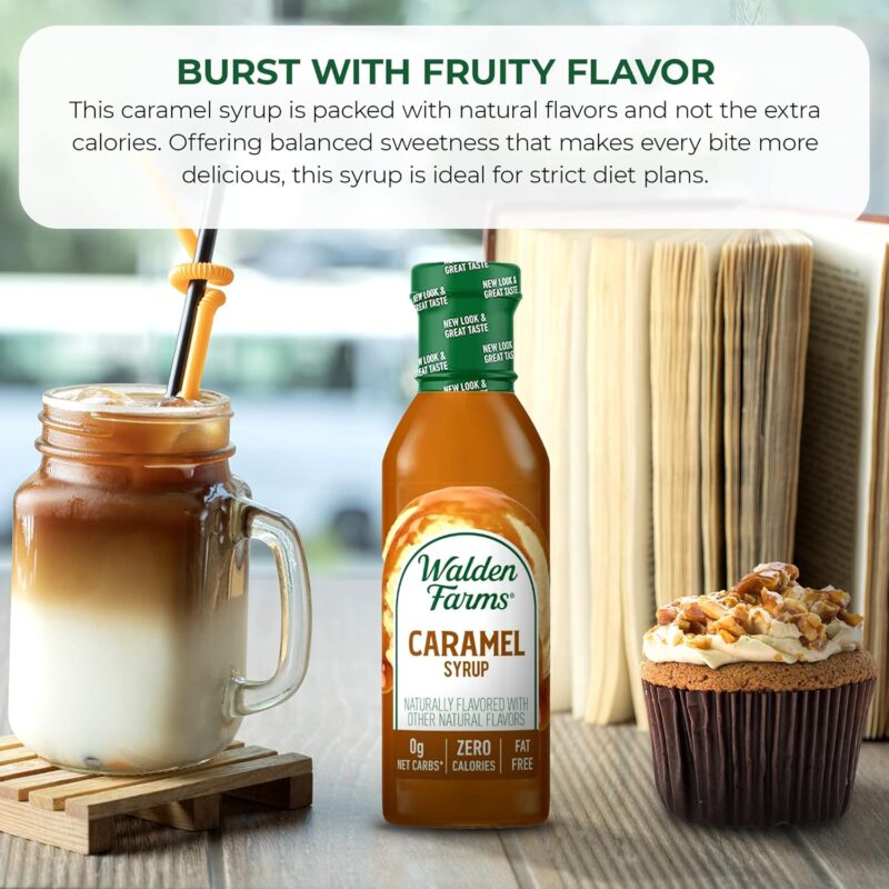 Walden Farms Caramel Syrup, 12 Fl Oz - Image 2