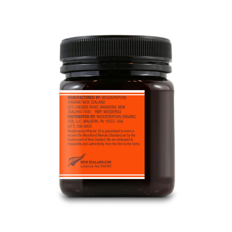 Wedderspoon Raw Monofloral Manuka Honey, 8.8 Oz - Image 2