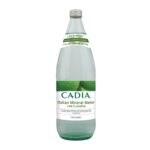 Cadia Sparkling Italian Mineral Water Lime, 33.8 Fl Oz
