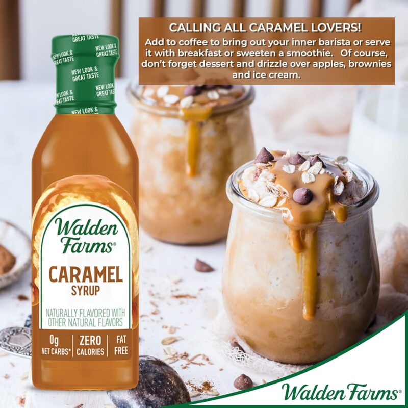 Walden Farms Caramel Syrup, 12 Fl Oz - Image 7