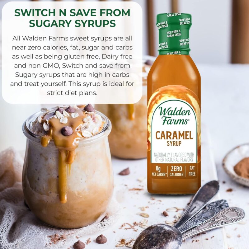 Walden Farms Caramel Syrup, 12 Fl Oz - Image 3