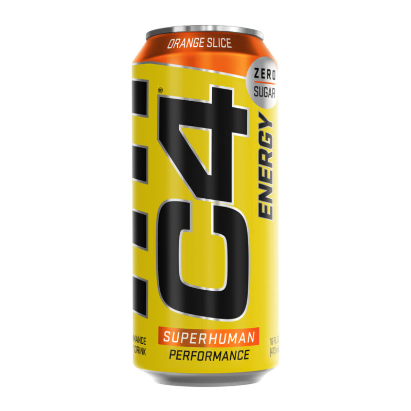 C4 Original On The Go Carbonated Performance Energy Drink - Orange Slice, 16 Fl Oz - Image 5