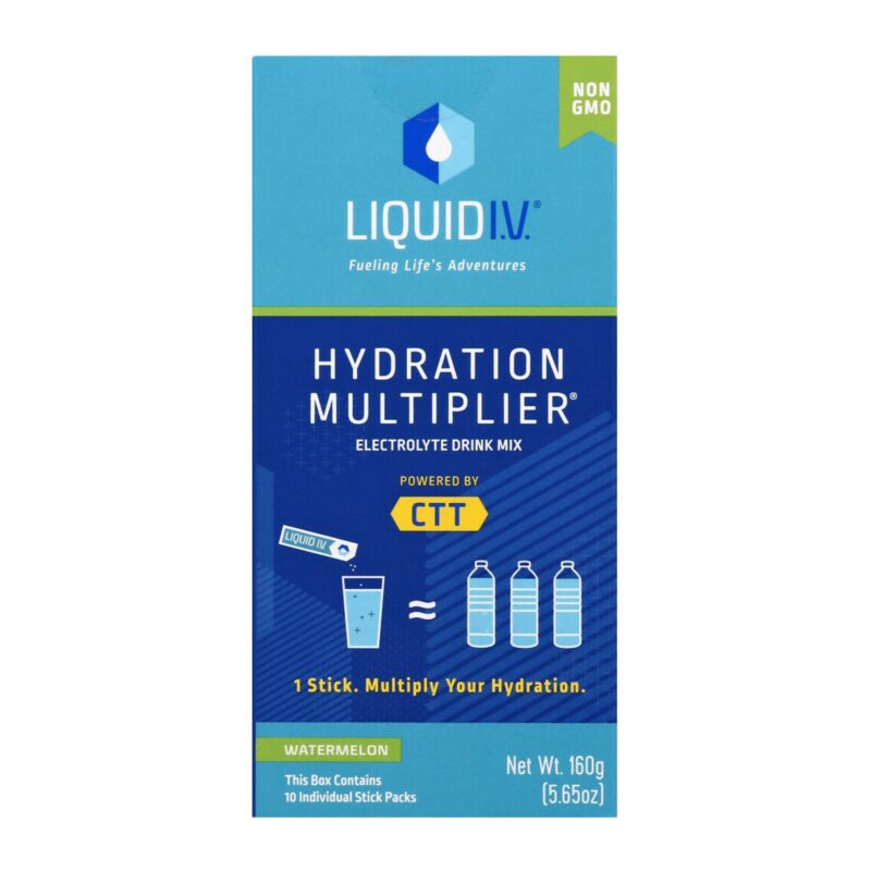 Liquid I.V. Hydration Multiplier Electrolyte Powder Packet Drink Mix, Watermelon - Image 6