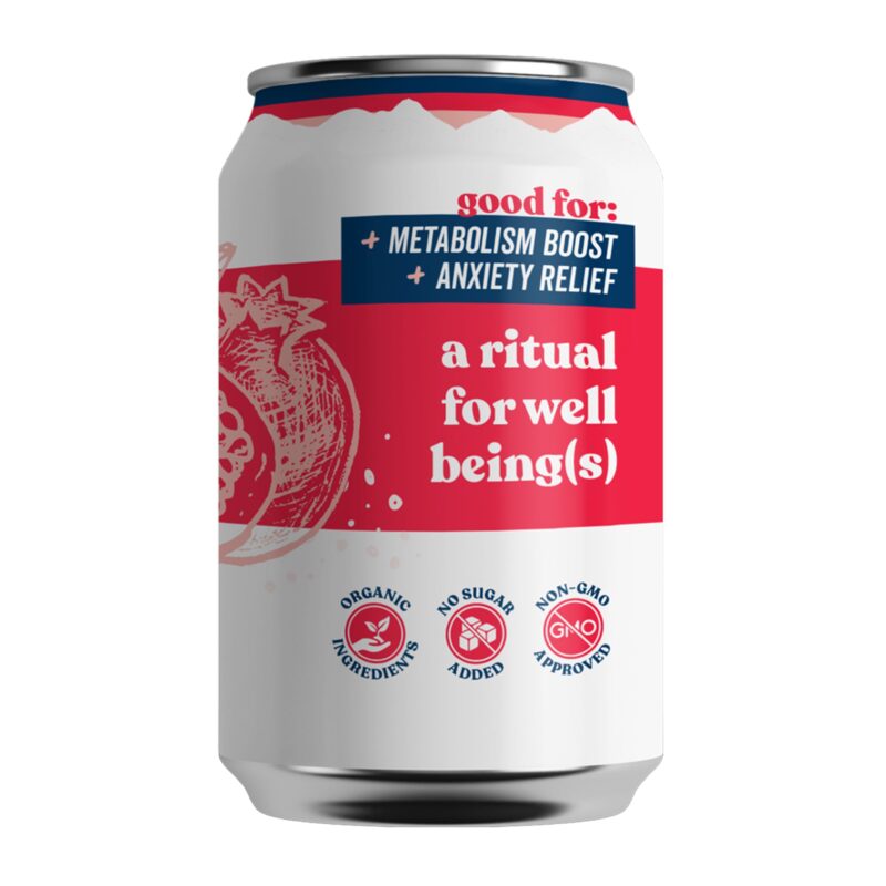 Fizzy Tea, Pomegranate-Hibiscus - Image 2