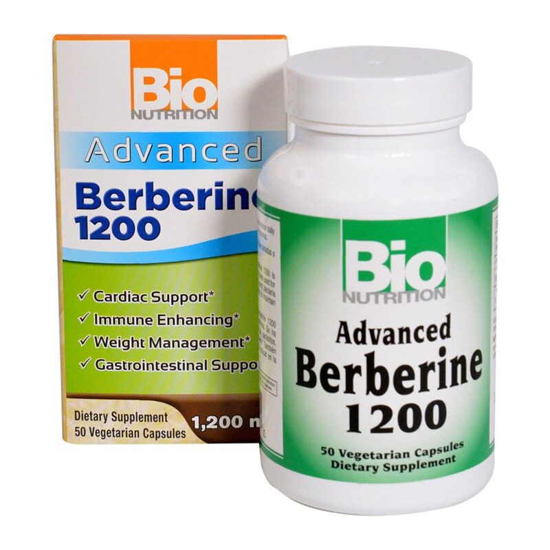 Bio Nutrition, Advanced Berberine 1200, 50 Capsules - Image 3
