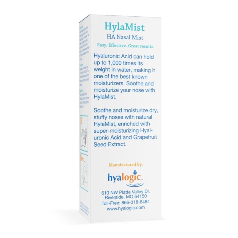 Hyalogic Hylamist Dry Nose Spray, 2 Oz - Image 2
